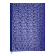 Ежедневник  датированный  2021 VELVET, A5, 336л, синий