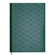 Ежедневник  датированный  2021 VELVET, A5, 336л, зеленый