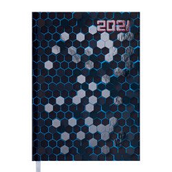 Ежедневник дат. 2021 MEN, A5, 336 л, черный