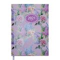Ежедневник дат. 2021 BLOSSOM, A5, 336 л, зефирный