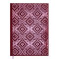 Ежедневник датированный 2021 VELVET, A5, бордовый