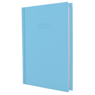 Щоденник датований, SATIN, блакитний, А5