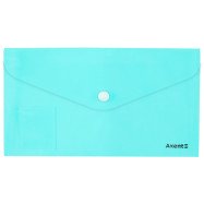 Папка-конверт на кнопке DL, Pastelini, мятная