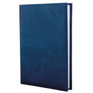 Щоденник датований  Economix, MARBLE, темно-синій А5