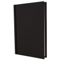 Щоденник датований, SATIN, чорний, А6