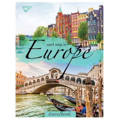 Зошит для записів А4 / 80 кл. YES "EUROPE"