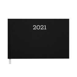 Тижневик кишеньковий датований 2021 MONOCHROME, чорний