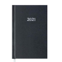 Ежедневник дат.2021 STRONG, L2U, A6, черный, бумвинил