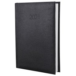 Щоденник датований 2021, SNAKE (ЗМІЯ), чорний, А6