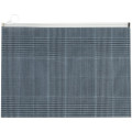 Папка на блискавці zip-lock, А4+, Tartan Gray
