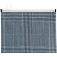 Папка на блискавці zip-lock, А5+, Tartan Gray
