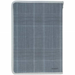 Папка объемная  на молнии, А4+, Tartan Gray