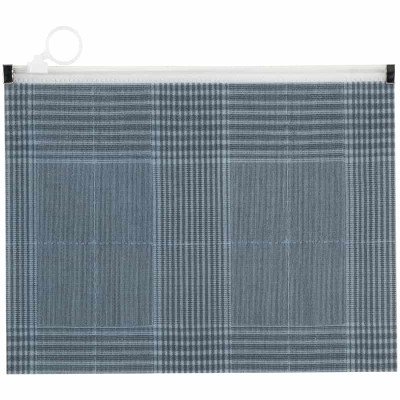 Папка на блискавці zip-lock, А5+, Tartan Gray