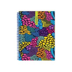 Блокнот "Pattern"  А5, пластиковая обл, 100 л., клетка