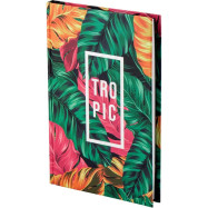 Книга записна тверда обкл. А6, 80арк. кл. Neon Tropics-2