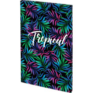 Книга записна интегр. обл. В6, 80 л. кл Neon Tropic