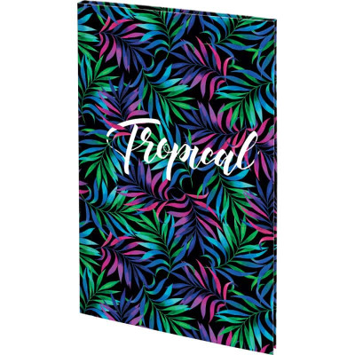 Книга записна интегр. обл. В6, 80 л. кл Neon Tropic