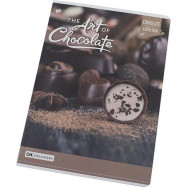 Зошит А4/80 кл.скоба YES УФ выб. Art Chocolate