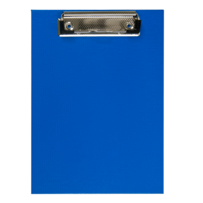 Кліпборд А5, PVC, т.синій BM3413-03
