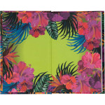 Книга записная твердая обл. А6, 80л. кл. Neon Tropics-1
