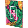 Книга записная тв. обл. В5, 80л. кл. Neon Tropics