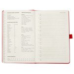 Тижневик 2021 Partner Strong, 125 * 195, червоний