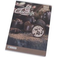 Зошит А4/80 кл.скоба YES УФ выб. Art Chocolate