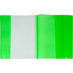 Обкладинка для зошитів NEON А5 з клапаном, PVC, салатова ZB4760-15