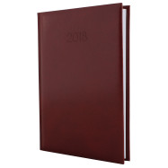 Щоденник датований 2018, CARIN, бордо, А5 Щоденник датований 2018, CARIN, бордо, А5