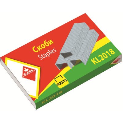 Скоба №23/13 (1000шт в упак.) арт. KL2018 KLERK