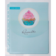 Конверт на липучке з перфорац. А4 "Sweet Dreams" L6204