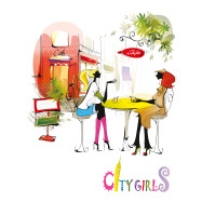 Папка-скоросшиватель А4 "City girl" L6011