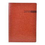 Ежедневник датированный 2018,  "Damaris", коричневый, А5