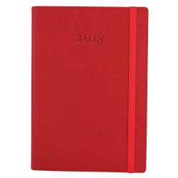 Щоденник датований 2020, CROSS , червоний, А5, м'яка обкладинка з гумкою