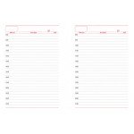 Ежедневник недатированный, Brisk, WINNER 15, фиолет, А6