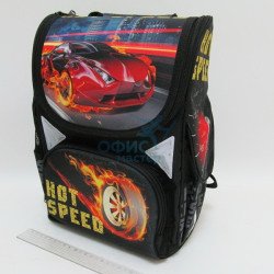 JO-1720 Рюкзак коробка "Hot Speed" 13,5'' 3 отд., ортоп., светоотраж.