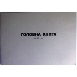 Головна  книга - газетка А4/100арк.