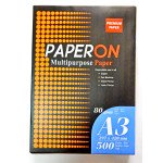 Бумага А3/80г/м PAPERON 500 л.
