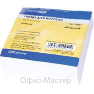 Папір для нотаток 85*85 Economix 400арк, білий ні прокл.