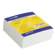 Бумага для заметок белая клеен. 300л, 80мм*80мм Economix