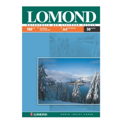 Фотопапір  Lomond А4 170г./кв.м.,50арк, глянсова