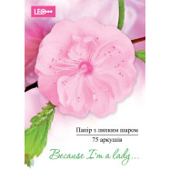 Папір з липким шаром "Because I am а lady" Сакура 75арк L1220