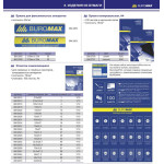 Етикетки з клейким шаром 4шт., 105х148,5мм (100 аркушів) BUROMAX BM2816
