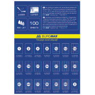 Этикетки самоклеющ. 56 шт.52,5*21,2мм (100л)