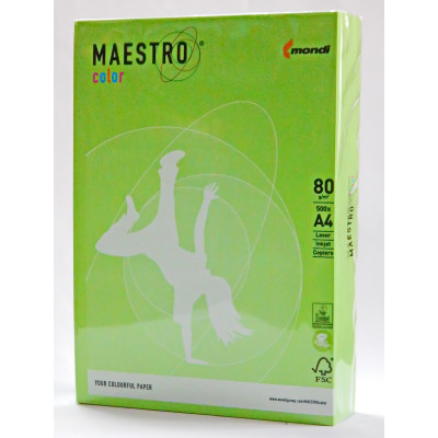 Бумага А4 IQ Color МА42, 160гр, зеленая