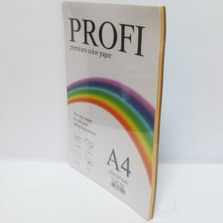 Набор кольор. паперу PROFI А4/80г 10цв.*10л
