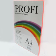 Папір кольоровий PROFI А4/80г (100л) Cyber Pink №342 (gold)