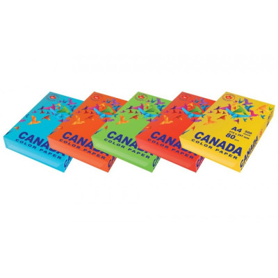 Бумага цветная А4 80м/г2 IQ Collor OBL70  голубой  500л.
