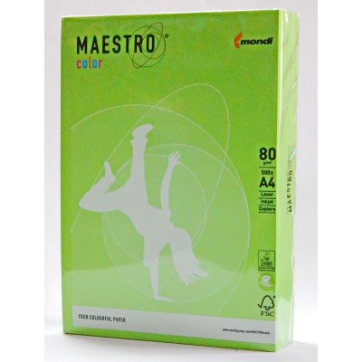 Бумага А4 IQ Color МА42, 160гр, зеленая