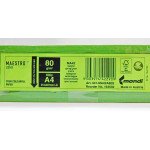 Папір А4 IQ Color MA42 зелений, 160 г/кв.м., 250арк.